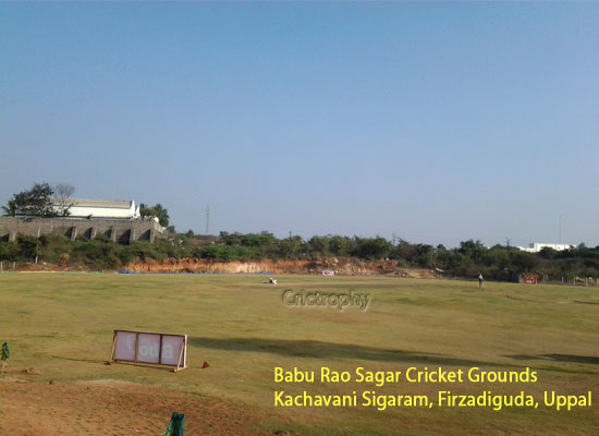 Babu Rao Sagar Cricket Ground. Sagar-A